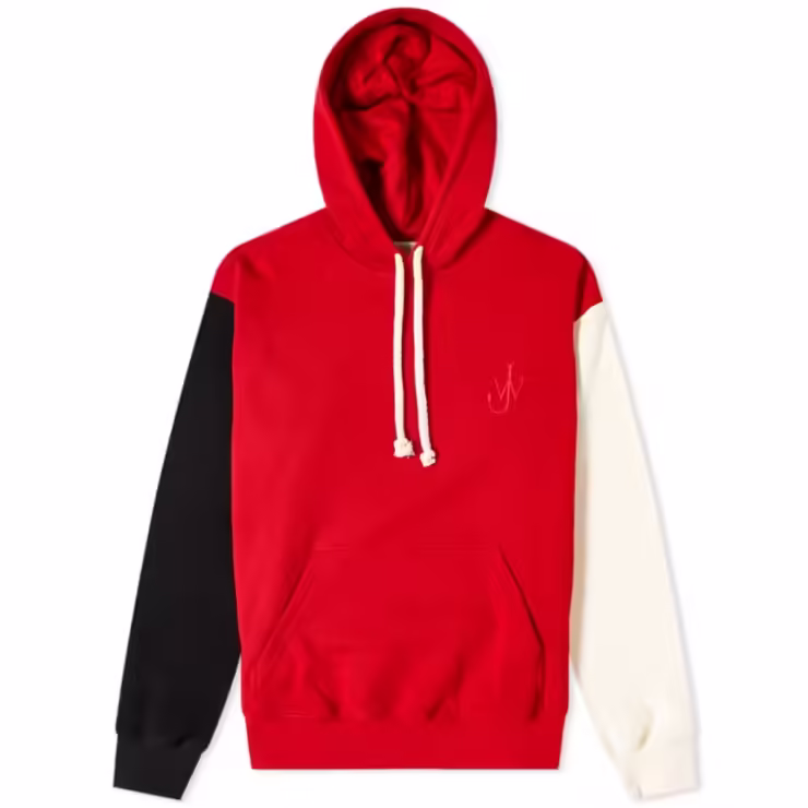 JW Anderson Inside-Out Sleeve Hoody 'Red'