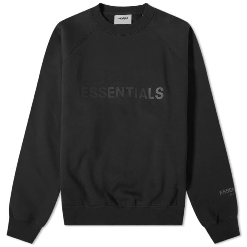 Fear of God ESSENTIALS Sweatshirt 'Black' | MRSORTED