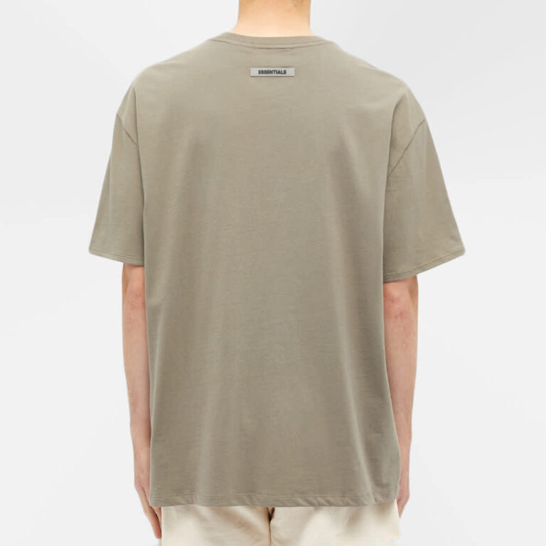 Fear of God ESSENTIALS Front Logo T-Shirt 'Taupe' | MRSORTED