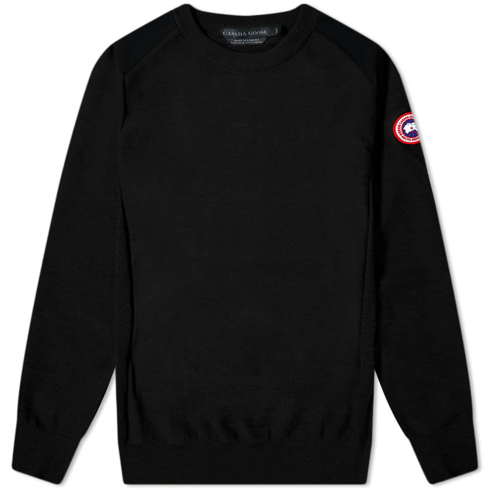 Canada Goose Darmouth Knit Sweatshirt 'Black' | MRSORTED
