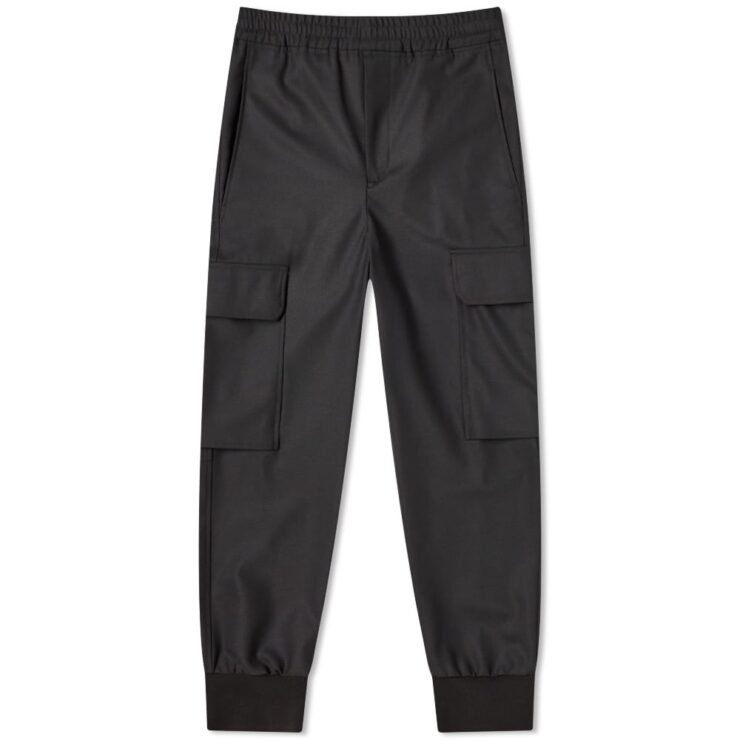 Neil Barrett Minimalist Loose Cargo Pants 'Black'