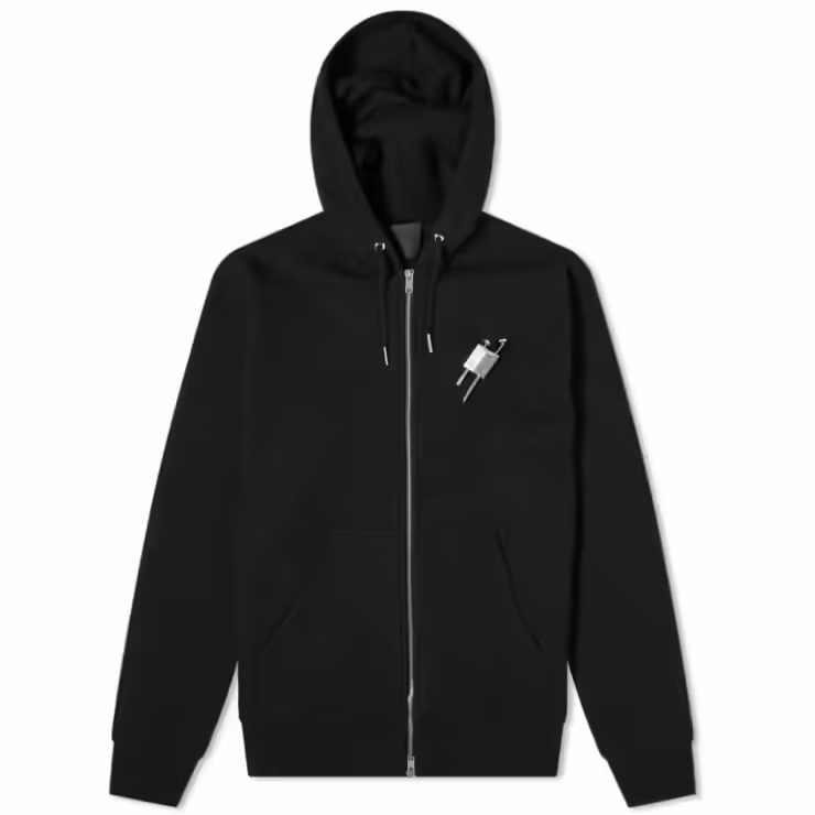 Givenchy Padlock Zip Hoody 'Black'