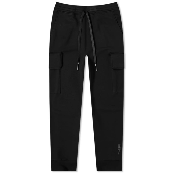 Neil Barrett Bolt Cargo Joggers 'Black'