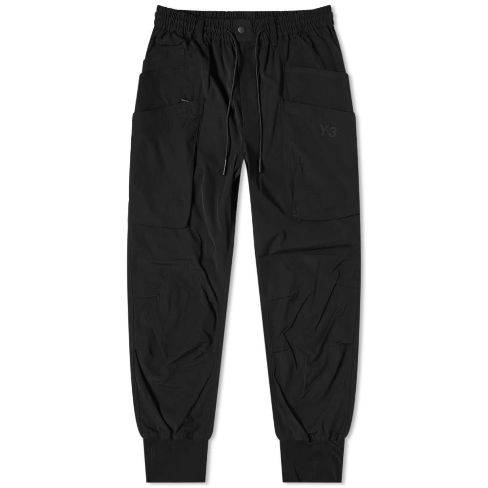 straight-leg ripstop trousers, Y-3