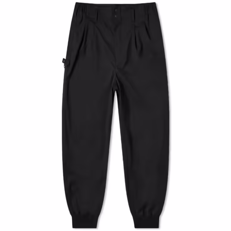 Y-3 Classic Refined Wool Cuff Trousers 'Black'