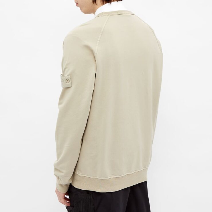 Stone island sweatshirt clearance beige