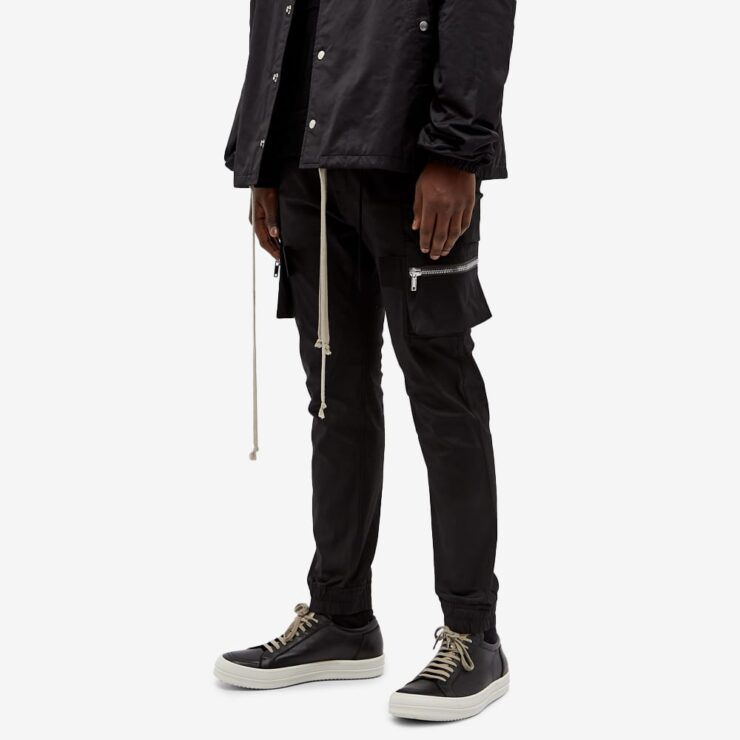 Rick Owens Mastodon Cargo Pants 'Black' | MRSORTED