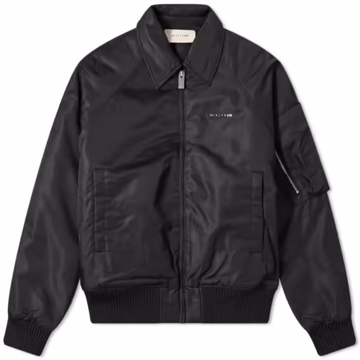 1017 ALYX 9SM Nylon Bomber Jacket 'Black'