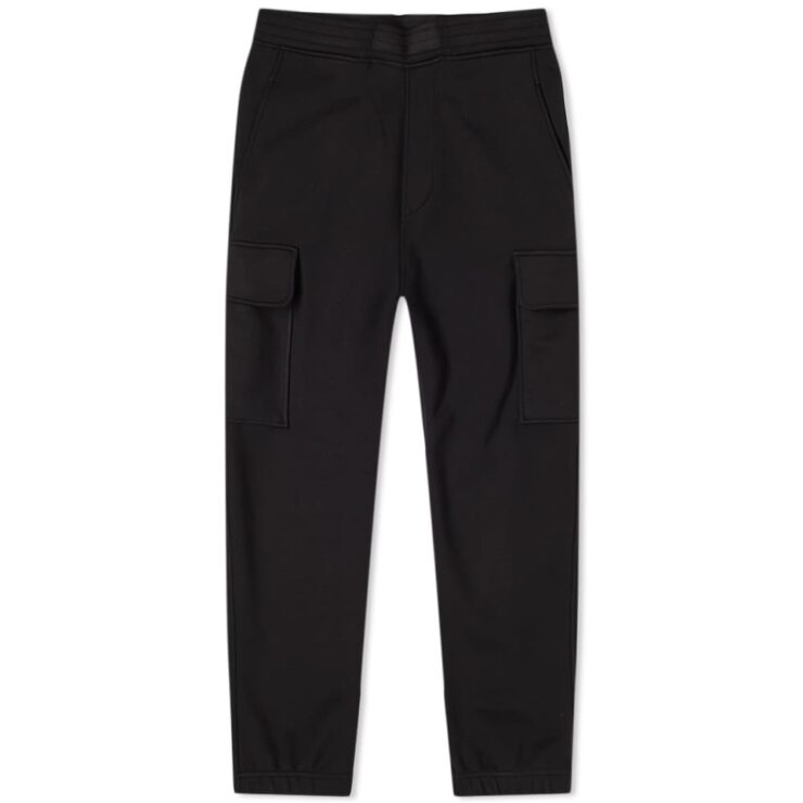 Neil Barrett Viscose Cargo Sweatpants 'Black'