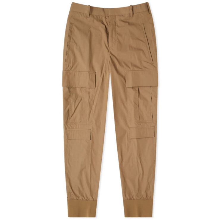Neil Barrett Minimalist Loose Cargo Pants 'Khaki'