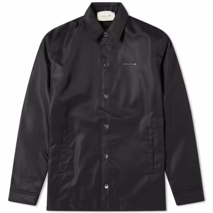 1017 ALYX 9SM Nylon Coach Jacket 'Black'