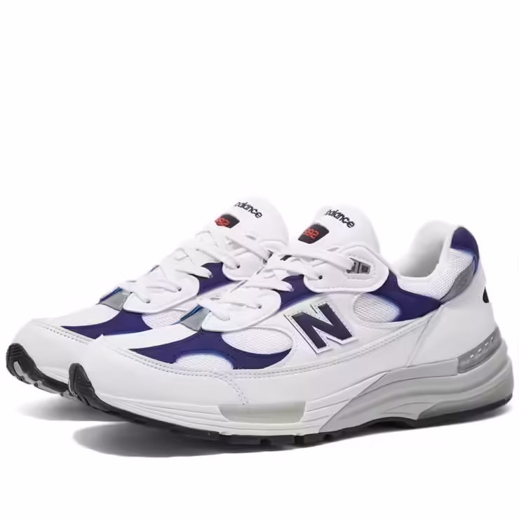 New Balance 992 'White & Blue'