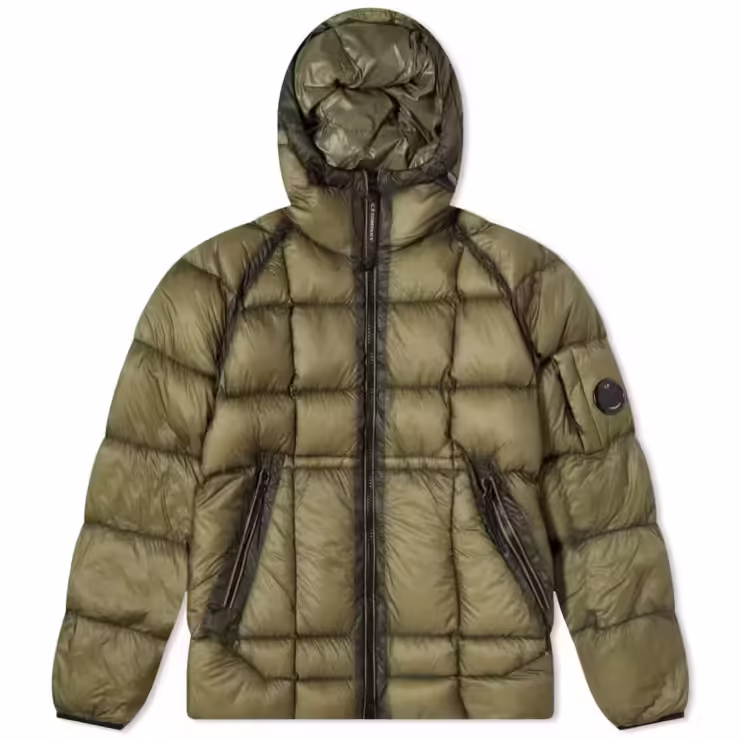 C.P. Company DD Shell Arm Lens Jacket 'Stone Grey'