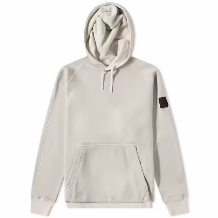 Stone Island Shadow Project Wool Blend Hoody 'Pearl Grey'