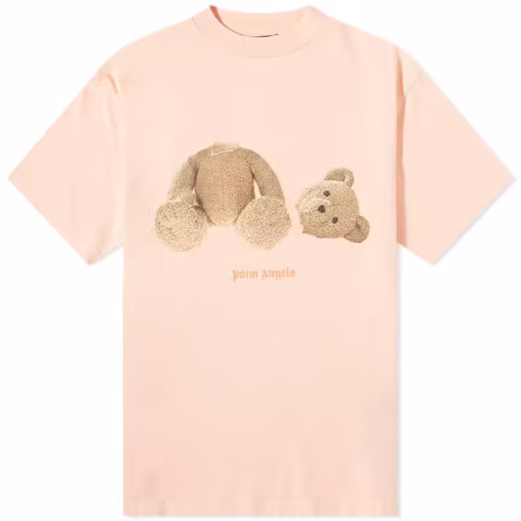 Palm Angels Garment Dyed Kill The Bear T-Shirt 'Pink'