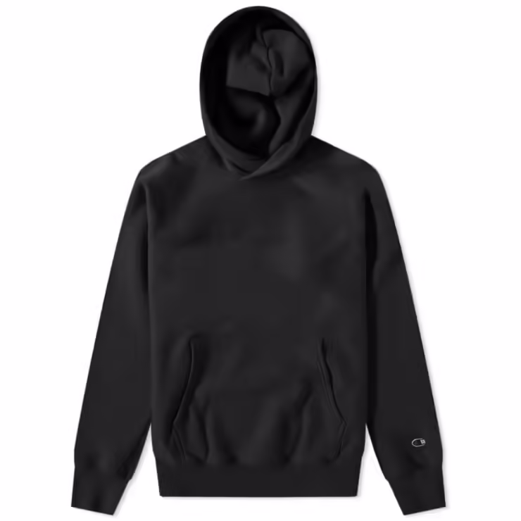 Champion Contemporary Garment Dyed Hoody 'Black'