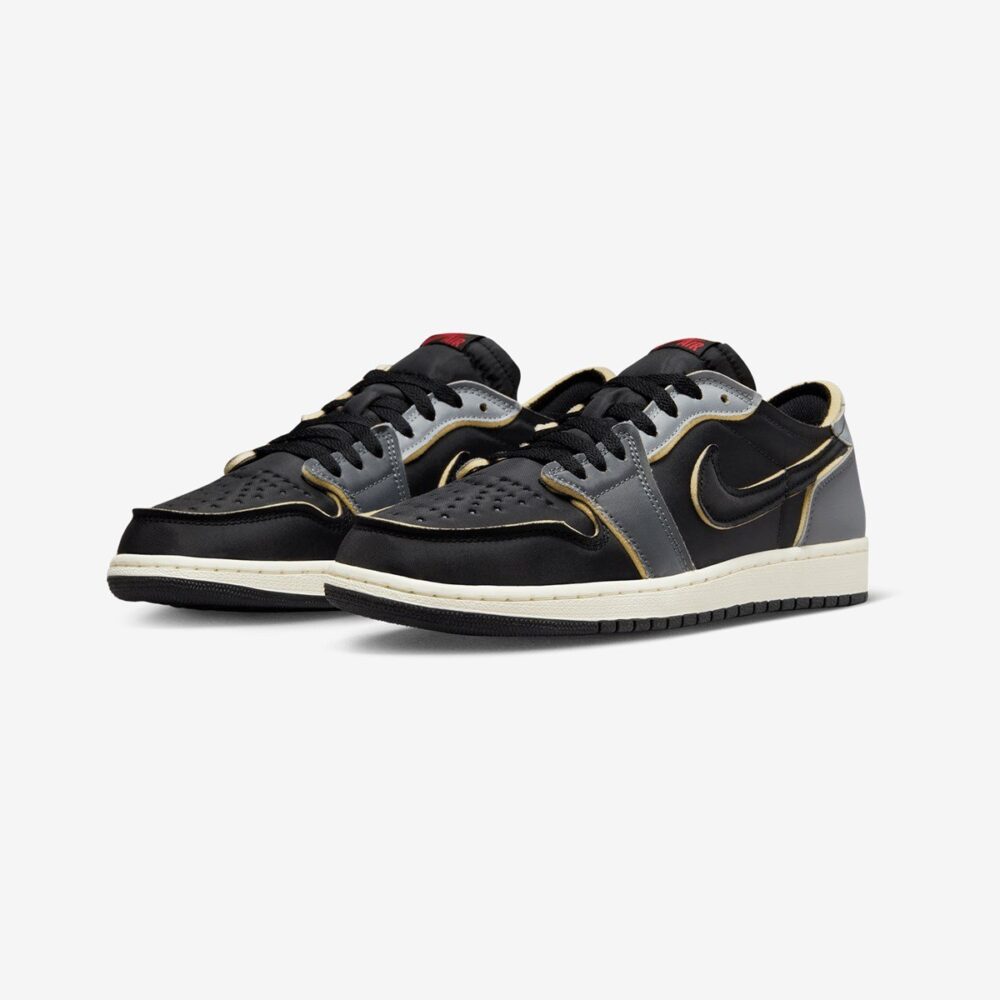 Air Jordan 1 Retro Low OG EX 'Black & Smoke Grey'