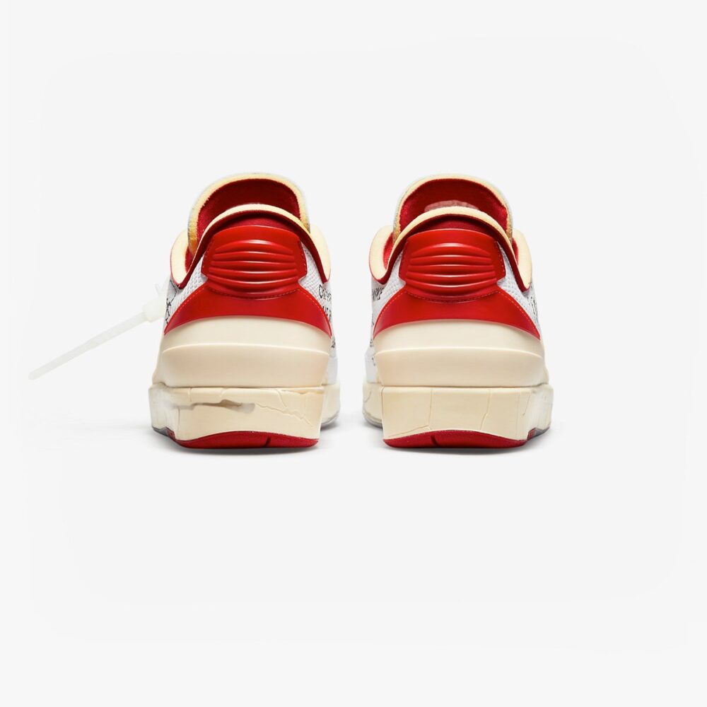 Air Jordan 2 Low x Off-White 'White & Varsity Red'