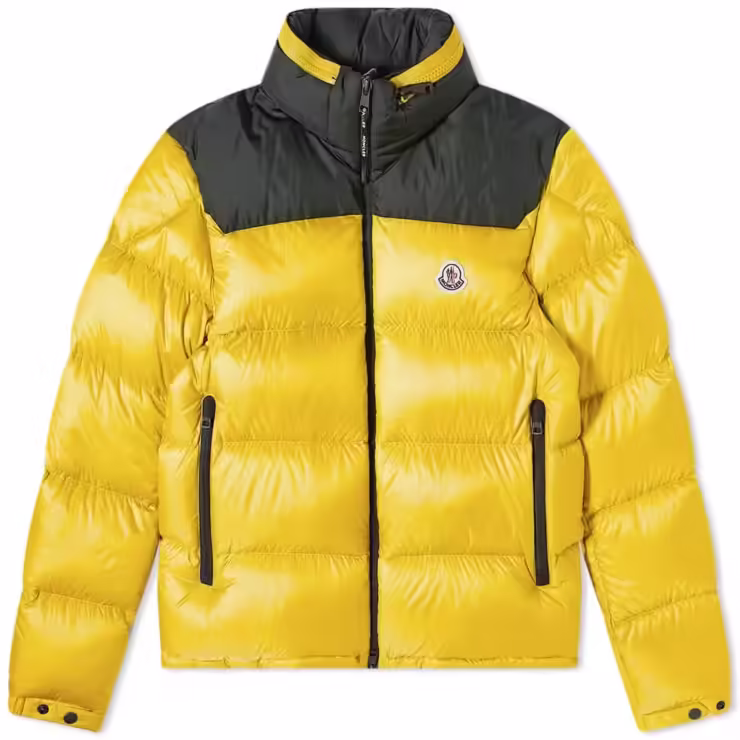 Moncler Peuplier Down Jacket 'Yellow & Black'