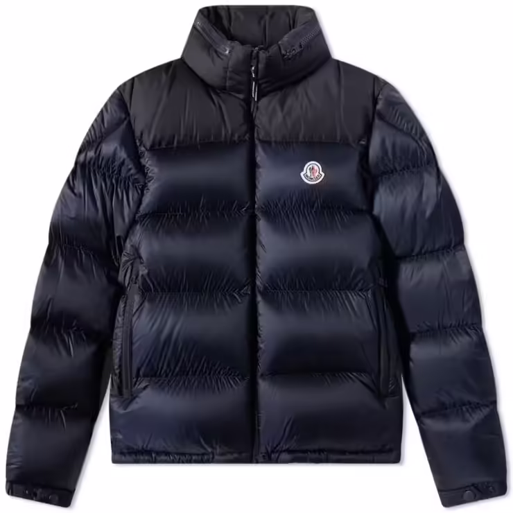 Moncler Peuplier Down Jacket 'Navy & Black'