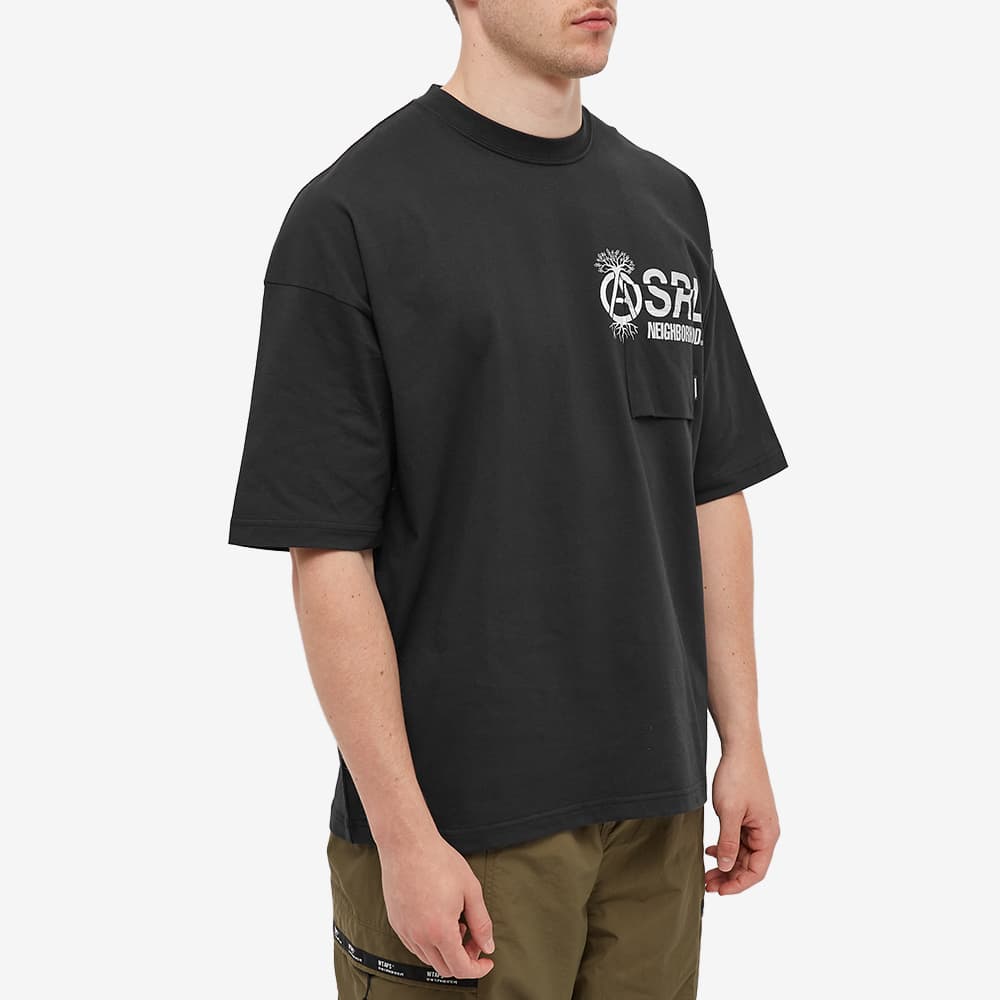 Neighborhood SRL Sheltech-1 Pocket T-Shirt 'Black' | MRSORTED