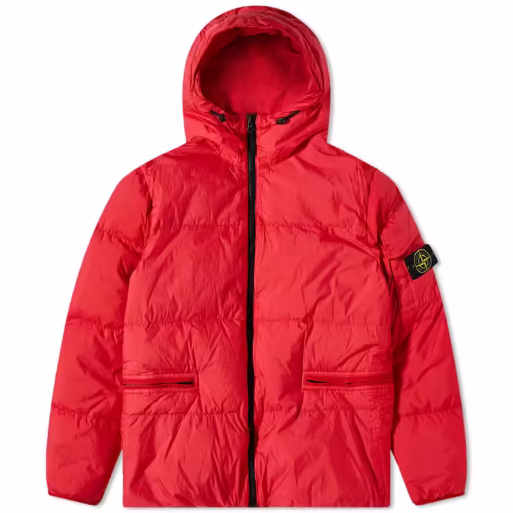 Stone Island Crinkle Reps R-NY Jacket 'Red'