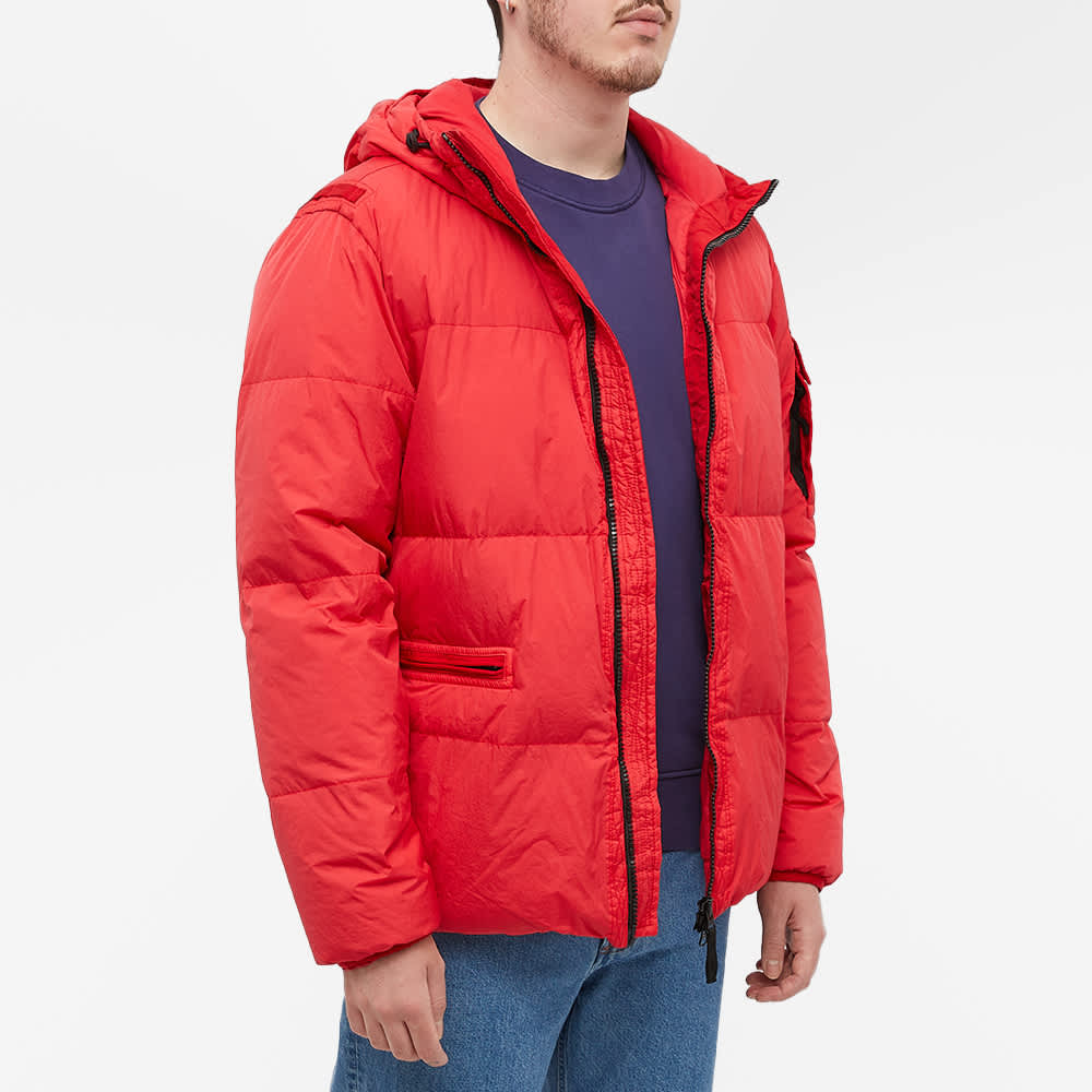 Stone Island Crinkle Reps R NY Jacket Red MRSORTED