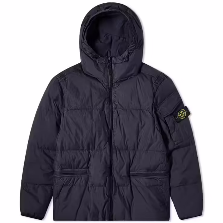 Stone Island Crinkle Reps R-NY Jacket 'Navy'