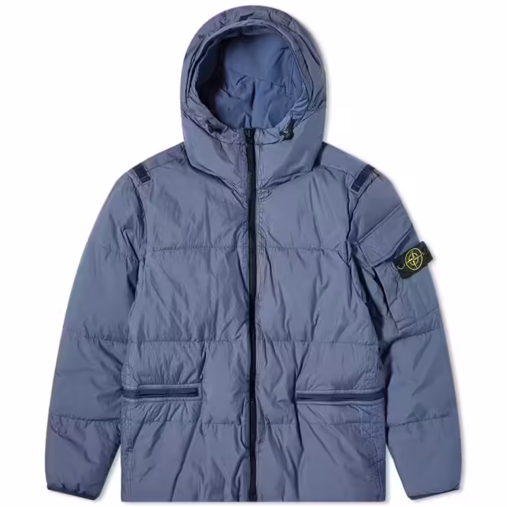 Stone Island Crinkle Reps R-NY Jacket 'Dark Blue'