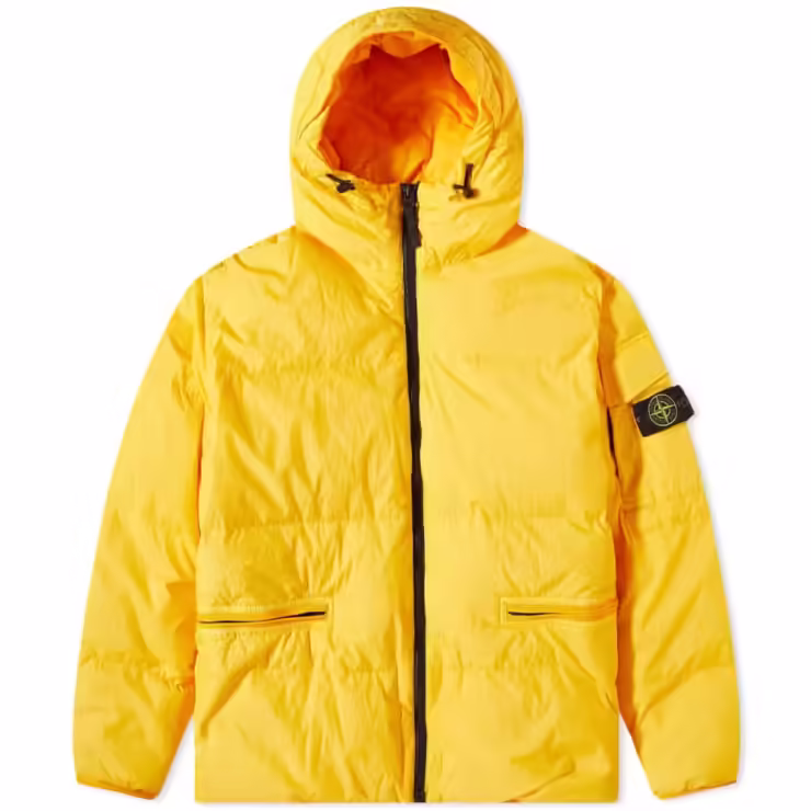 Stone Island Crinkle Reps R-NY Jacket 'Yellow'