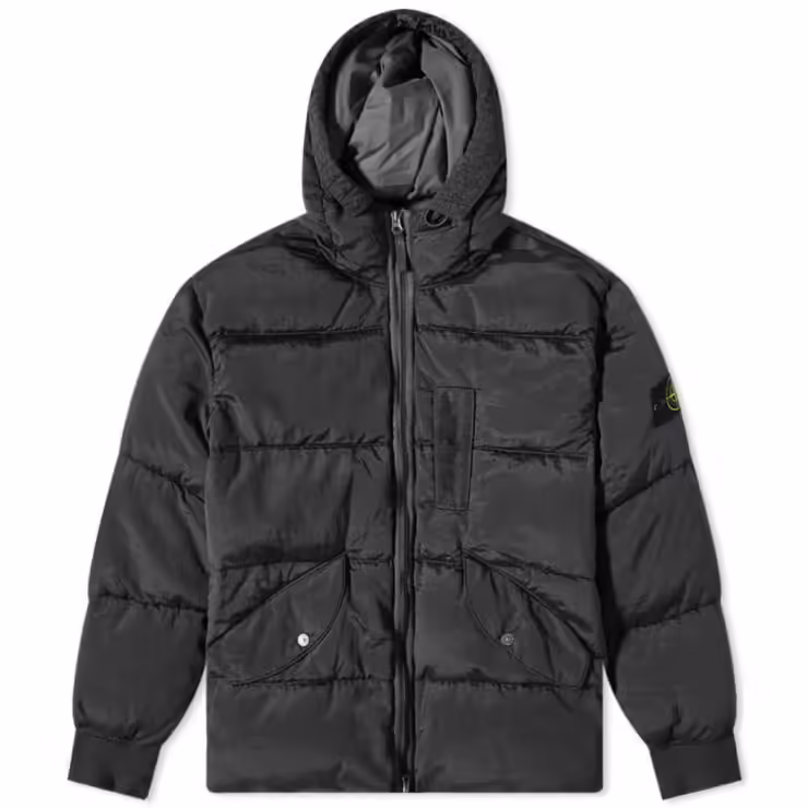 Stone Island Nylon Metal Down Jacket 'Black'