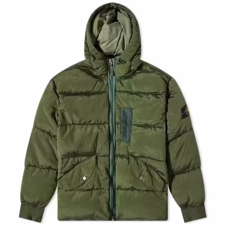 Stone Island Nylon Metal Down Jacket 'Olive'