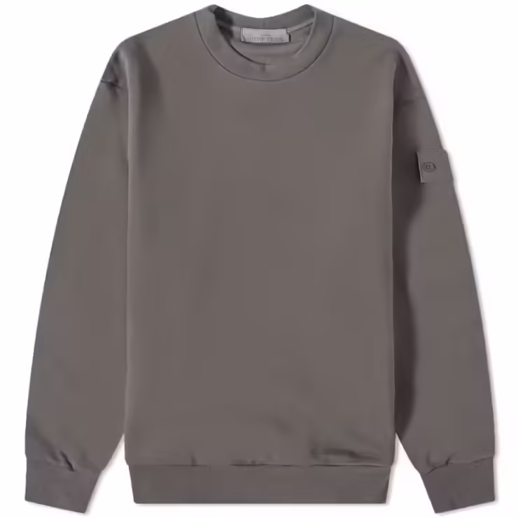 Stone Island Ghost Garment Dyed Sweatshirt 'Grey'