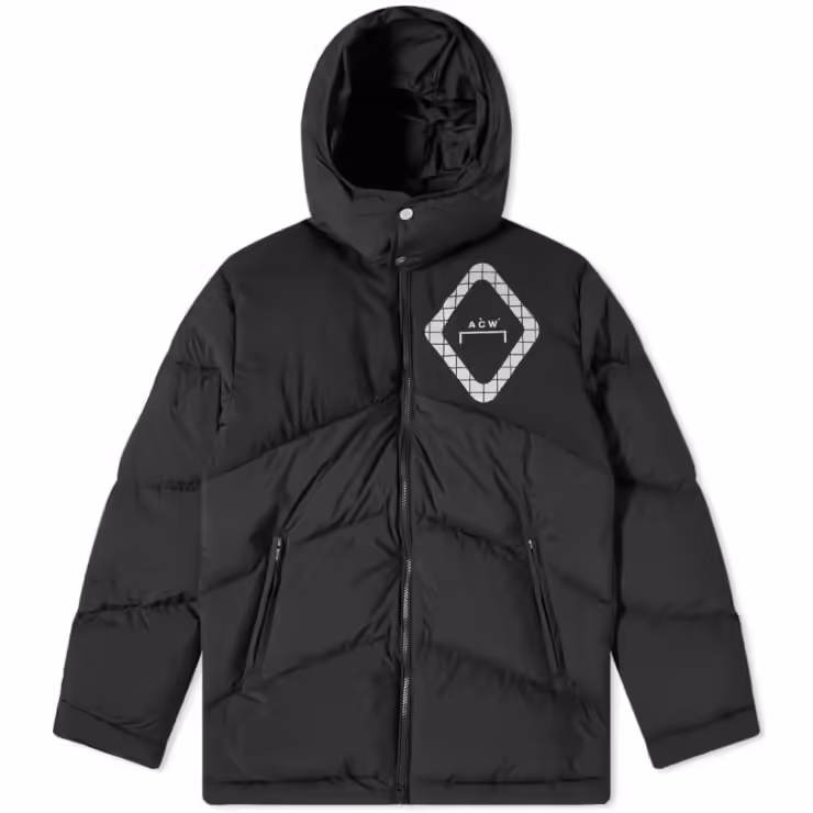 A-Cold-Wall* Panelled Down Jacket 'Black'