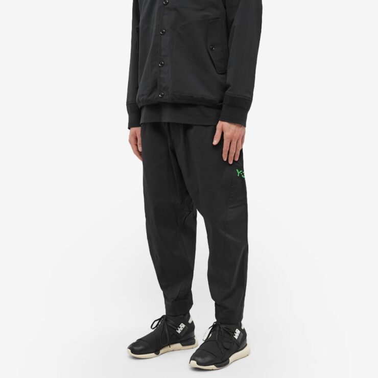 Y-3: Black Straight Sweatpants