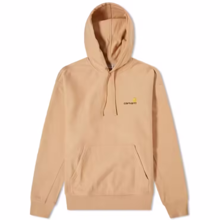 Carhartt WIP American Script Hoody 'Dusty Brown'