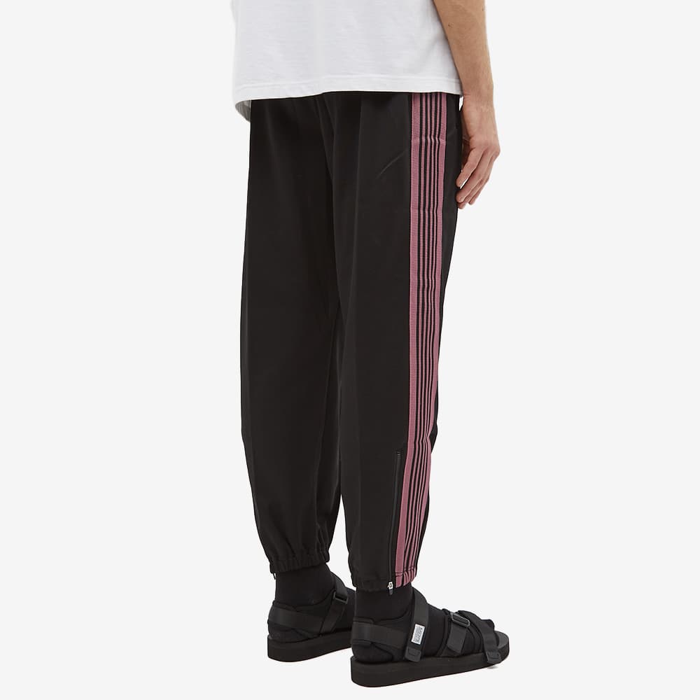 Needles Poly Smooth Zipped Trackpants 'Black' | MRSORTED