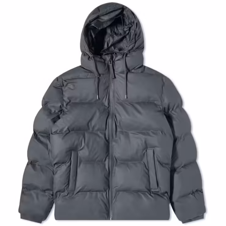 Rains Puffer Jacket 'Slate Grey'