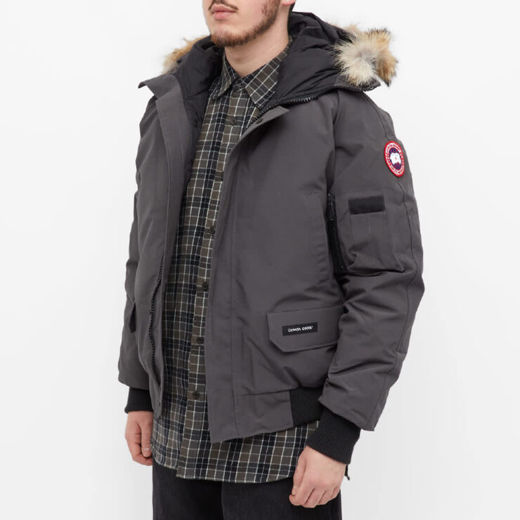 Canada goose chilliwack outlet bomber grey