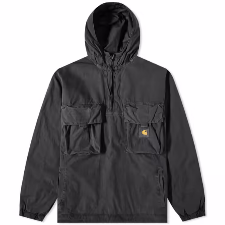 Carhartt WIP Berm Pullover Jacket 'Black'