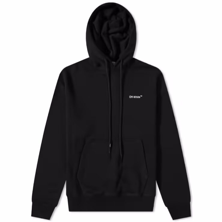 Off-White Caravaggio Arrow Over Hoody 'Black'