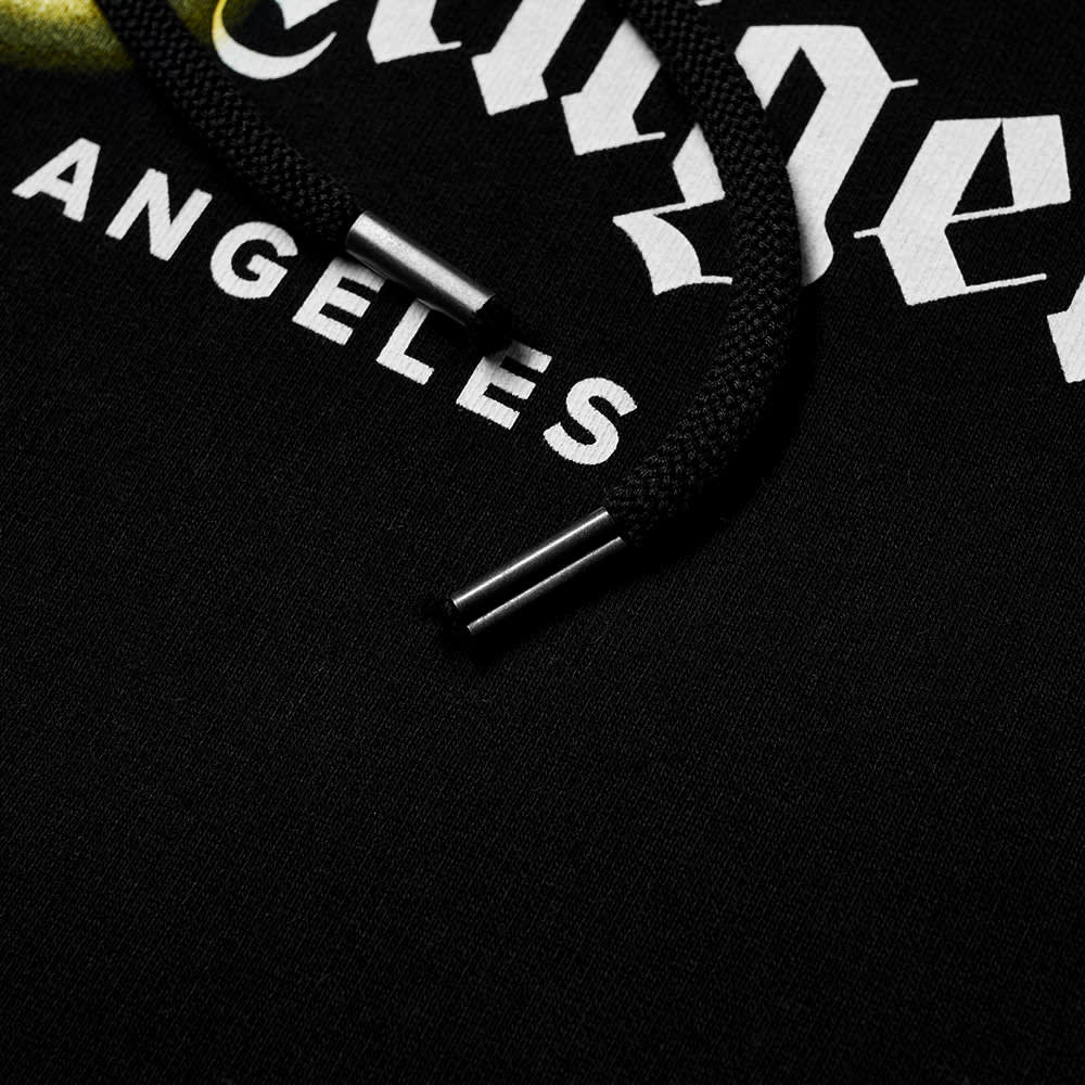 Camiseta Palm Angels Los Angeles Sprayed White Yellow