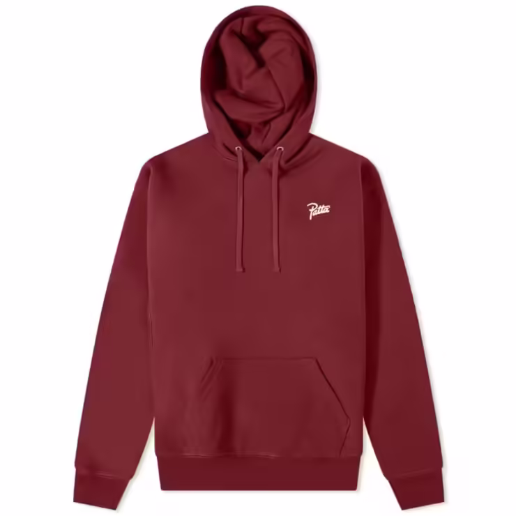 Patta Basic Hoody 'Burgundy Red'