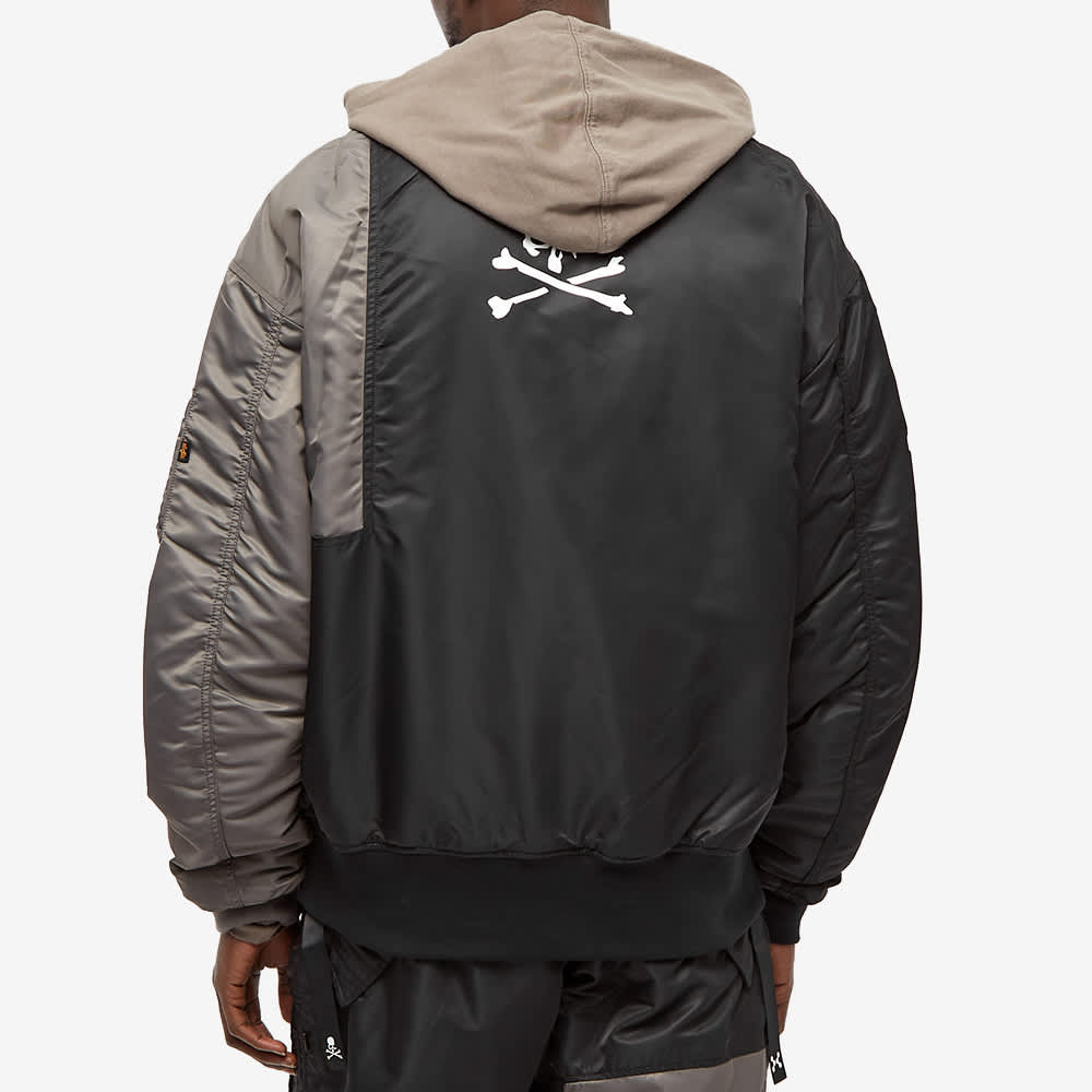 Mastermind x C2H4 Bomber Jacket Black Grey MRSORTED