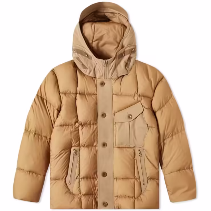 Ten C Sniper Combo Down Jacket 'Beige'