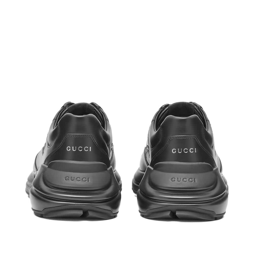 Gucci all black on sale shoes