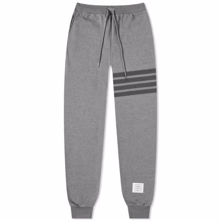 Thom Browne Tonal 4-Bar Sweatpants 'Medium Grey'