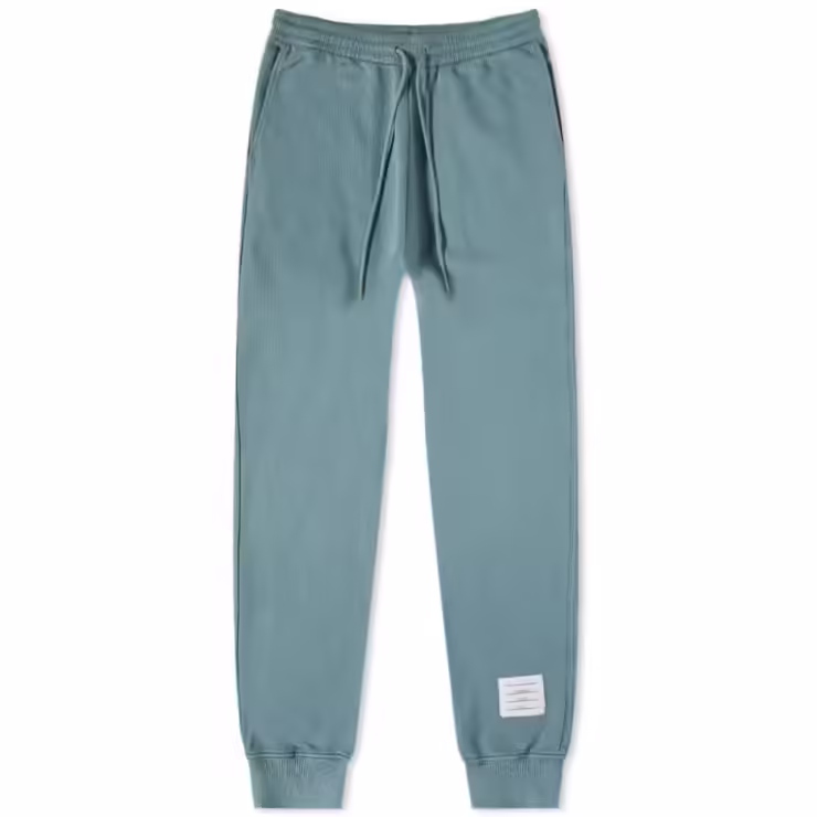 Thom Browne Solid Garment Dyed Sweatpants 'Dark Blue'