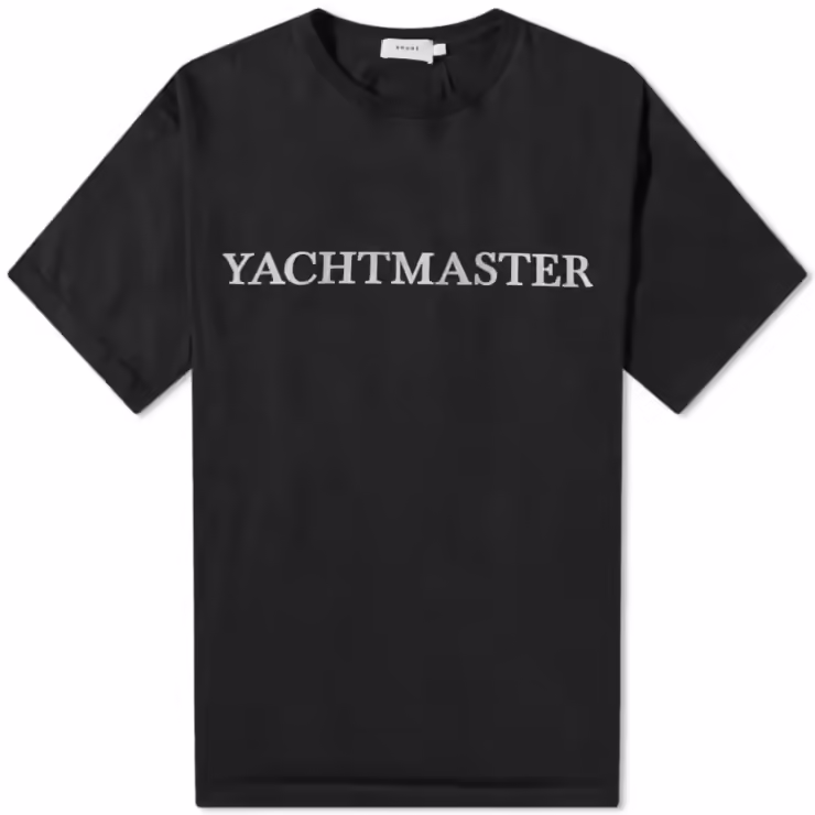 Rhude Yachtmaster T-Shirt 'Black'