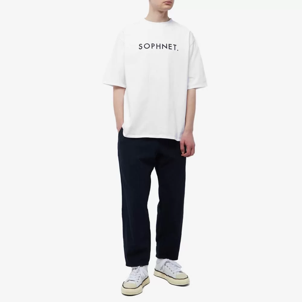 SOPHNET. Logo Baggy T-Shirt 'White' | MRSORTED